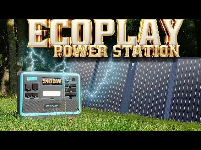 ECO PLAY EP2400 Portable Power Station | 2400W - A Portable Powerhouse