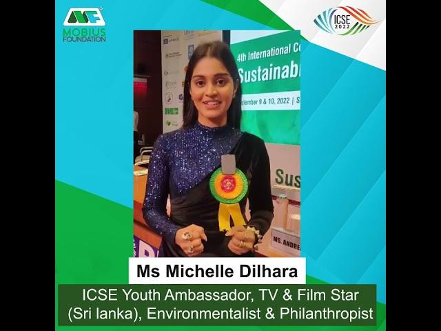 International Conference on Sustainability Education (ICSE) | QNA Session | Michelle Dilhara