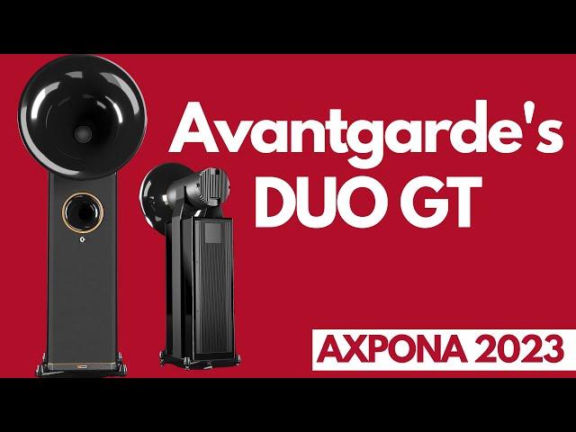 Fully Active & Integrated, Powered Horn Speaker... | Avantgarde's DUO GT