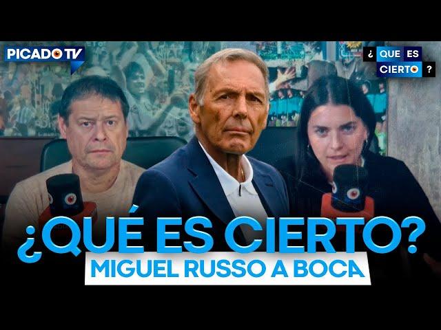 QUE ES CIERTO con FERNANDO NIEMBRO EN VIVO - FUTBOL ARGENTINO - MIGUEL RUSSO A BOCA