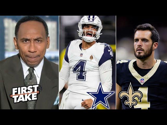 IT EXPLODED THE BOMB! Derek Carr will expose Dak Prescott as a fraud!Stephen A. on Saints vs Cowboys