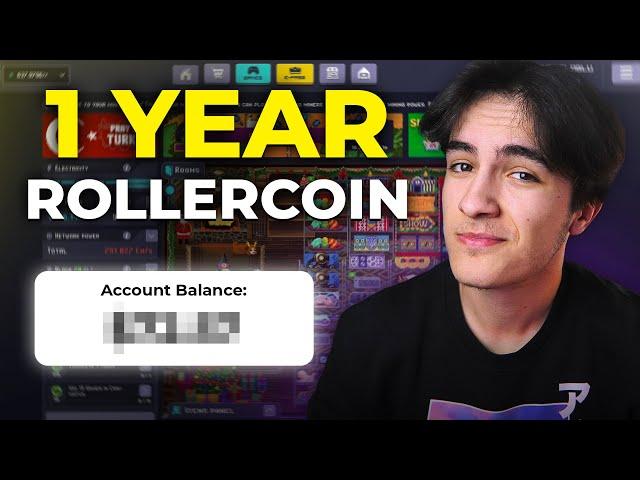 I Played Rollercoin For 1 Year And Made $___