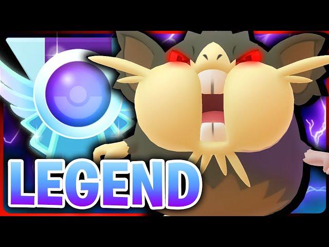 The First *LEGEND* of Season 20 used this SHADOW Alolan Raticate team in the Great League | GBL