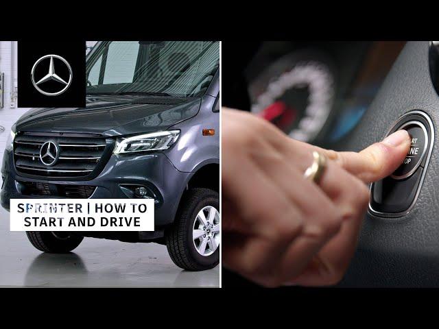 Mercedes-Benz Sprinter 2024 | How To Start The Van