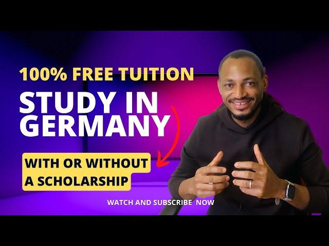 Study for |free| with or without scholarship |100% tuition free|