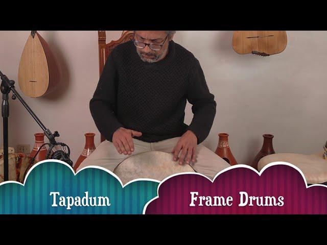 Tapadum Professional Frame Drum - Turkish Bendir - Internal Tuning 2