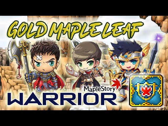 Maplestory: WARRIOR Emblem Guide (Gold Maple Leaf) - Discoteca Maplera!