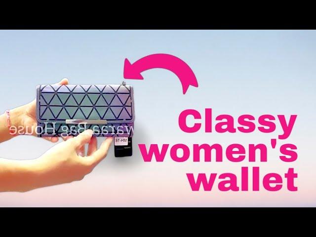 Geometric Three Fold Wallet Available || Rameshwaraa Bag House