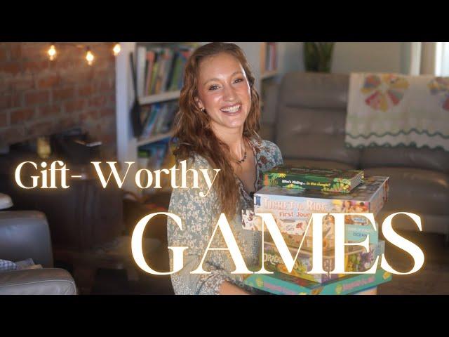 Gift-Worthy Games for Christmas - Our Favorite Games!