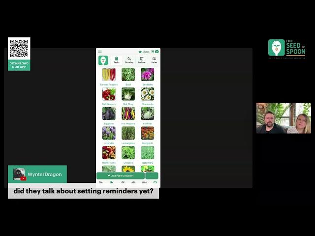 App Demo - How We're Tracking Our Garden / New Feature Demo!