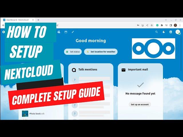 How to Install NextCloud on Ubuntu 22.04 | Set Up Your Own Server