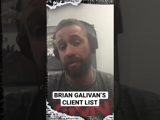 Brian Galivan's NHL Client list!