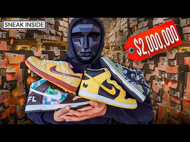 SECRET $2,000,000 Sneaker Collection No One Has Ever Seen! Ryan Cooper "SNEAK INSIDE"