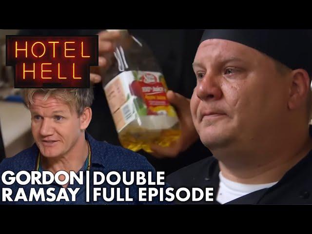 Gordon Is Served Apple Juice Risotto! | Hotel Hell