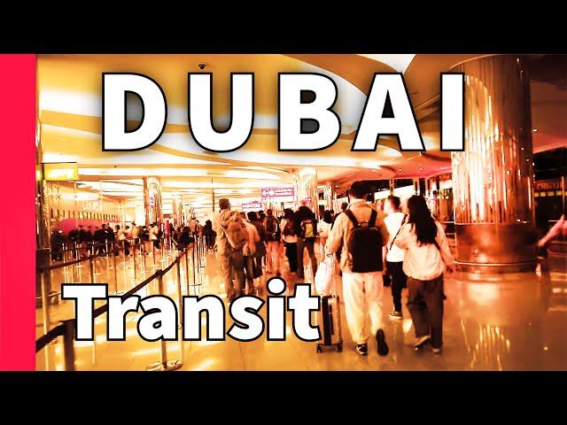 【Airport Tour】2023 How to Transit in Dubai Airport