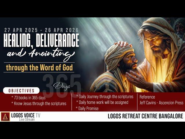 Daily Retreat for Healing, Deliverance and Anointing | 11 - June -2025  |  Logos Retreat Centre