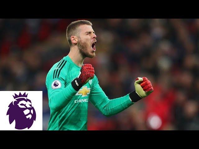 David De Gea's heroic 11 save performance in Man United's win v. TOT | Premier League | NBC Sports