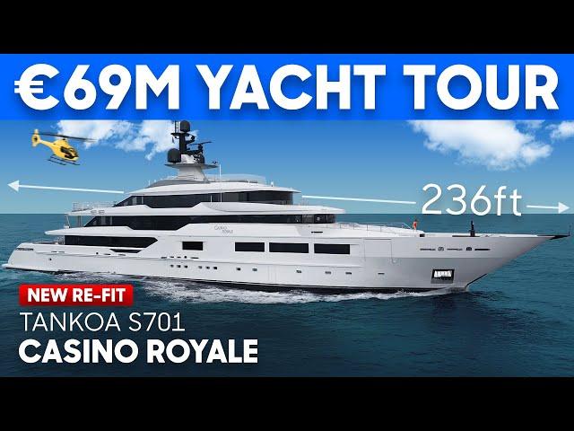 Inside Most Expensive SuperYacht at the Show! Yacht Tour