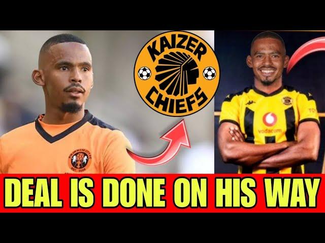 KAIZER CHIEFS COMPLETED SIGNING APPOLLIS | 3 YEARS CONTRACT