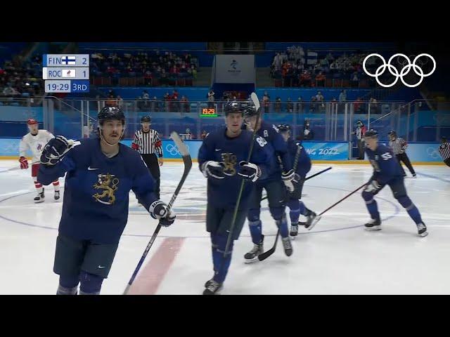  First ever gold for Finland | Men's gold medal game highlights | Ice Hockey Beijing 2022