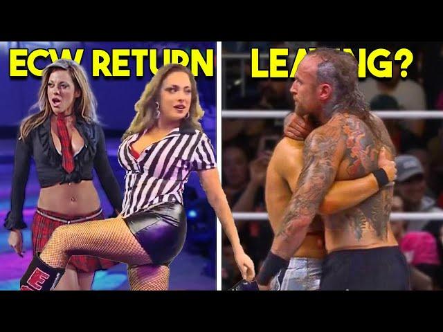 ECW Returns to WWE…Vince Meets With WWE TKO…AEW Star Leaving?…Wrestling News