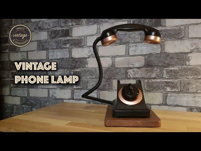 Lampe ancien téléphone ERICSSON - Old phone lamp