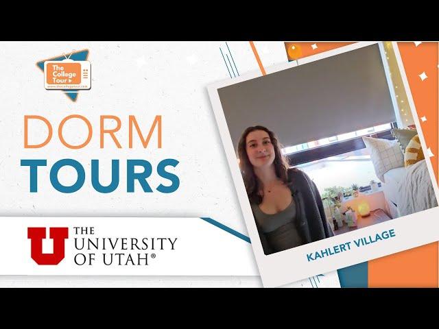 Dorm Tours - The University of Utah - Kahlert Village