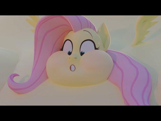 Флаттершай: воздушный шар на день рождения - анимация my little pony