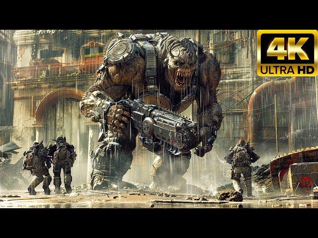 GEARS OF WAR Full Movie Cinematic (2024) 4K ULTRA HD Action Fantasy