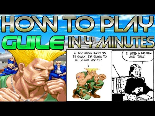 How to play Guile in 4 minutes! (SSF2T)