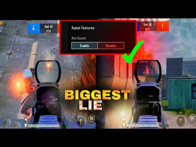 Aim Assist ON or OFF? The Truth You Didn't Know | TDM TIPS | Pubg Mobile Update 3.0