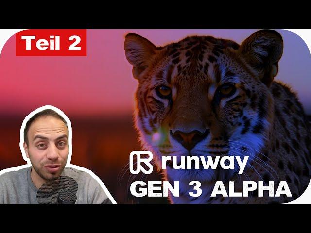 Videos mit KI erstellen - Runway GEN 3 ALPHA für Anfänger [Teil 2]  - Text zu Video [deutsch]