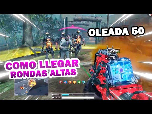 COMO LLEGAR A RONDAS ALTAS 40, 50 O 100 EN ZOMBIES TIPS Y CONSEJOS COD MOBILE! | Dimitry