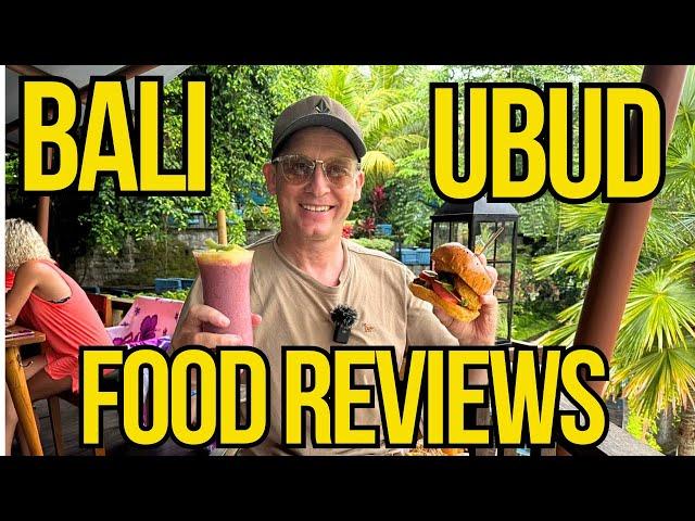 Bali Eating the Best Food Review Video Vlog Ubud