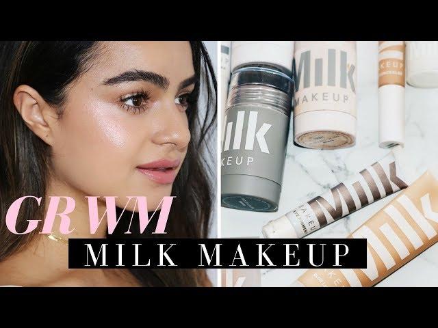 GRWM: FULL FACE USING MILK MAKEUP