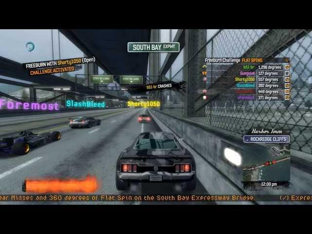 Burnout Paradise Multiplayer Gameplay