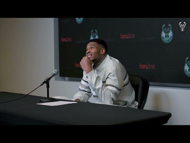 Giannis Antetokounmpo Postgame Press Conference | 11.02.24