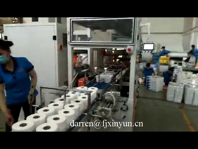 Good price automatic small toilet roll paper packing machine