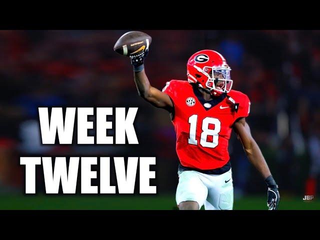 College Football 2024 - Best of Week 12 ᴴᴰ