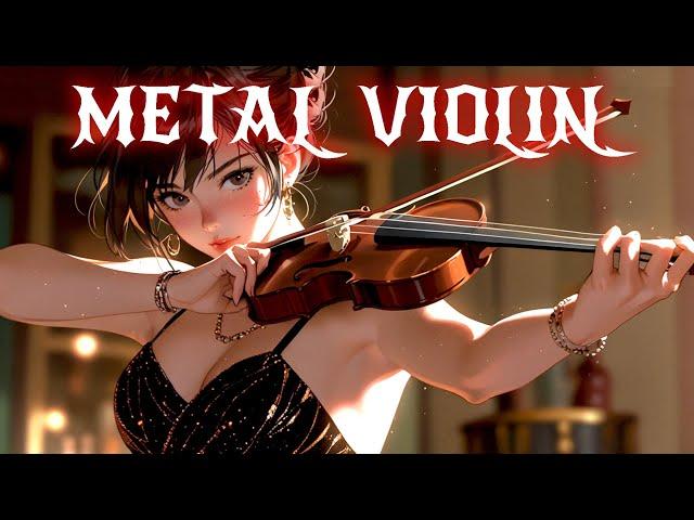 METAL + VIOLIN SOLO MUSIC V3 Boost energy while Workout / Gaming 