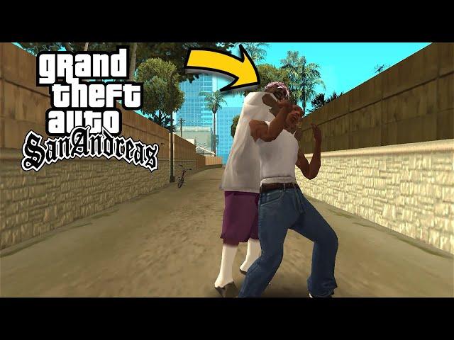 What If You Don't Move In The Beginning Of GTA San Andreas?