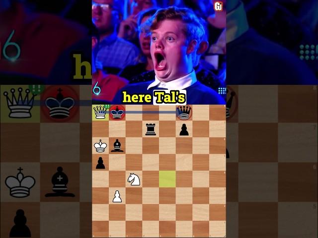 Mikhail Tal's Jaw-Dropping Knight Fork 