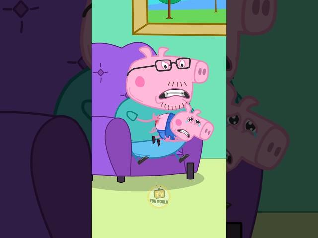 George Pig Exam Score is Zero #animationmeme #funnycartoon #peppapigparody #peppapig