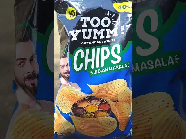 Too Yumm Chips Eating | Indian Masala Too Yumm Chips #shorts #ytshorts #chips