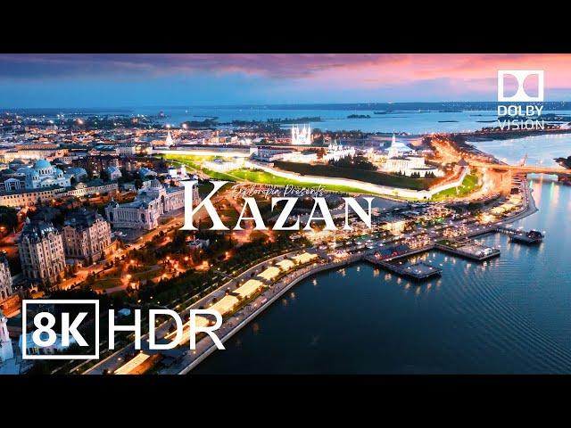 Kazan, Russia  in 8K HDR ULTRA HD 60 FPS Dolby Vision™ Drone Video