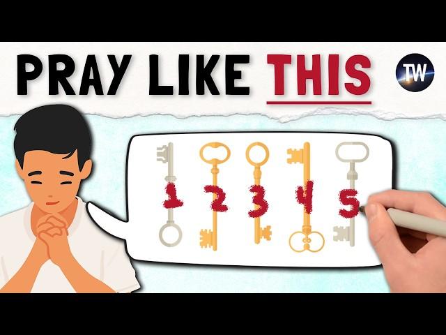 5 Points Jesus Taught in Order to Pray Effectively | The Model Prayer Explained