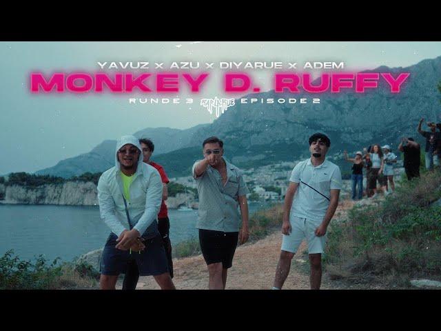 Der Yavuz x Azu x Diyarue x Adem - Monkey D. Ruffy [RAP LA RUE 2] ROUND 3