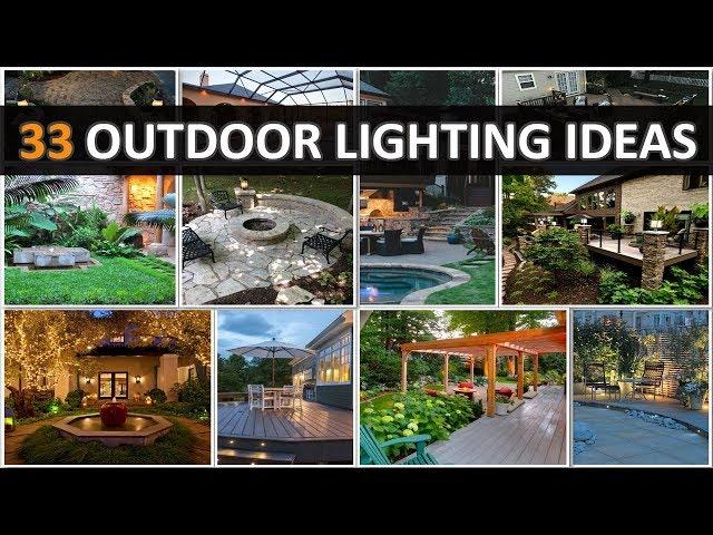 33 Outdoor Lighting Ideas - DecoNatic