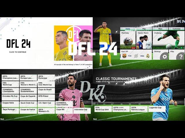 DFL24™ V2 - The | Dream Football League 24 | @Rober_fl Kits 24/25