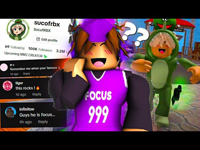 I Went UNDERCOVER as a ROBLOX TIKTOKER in MM2..  (Murder Mystery 2) *Funny Moments*